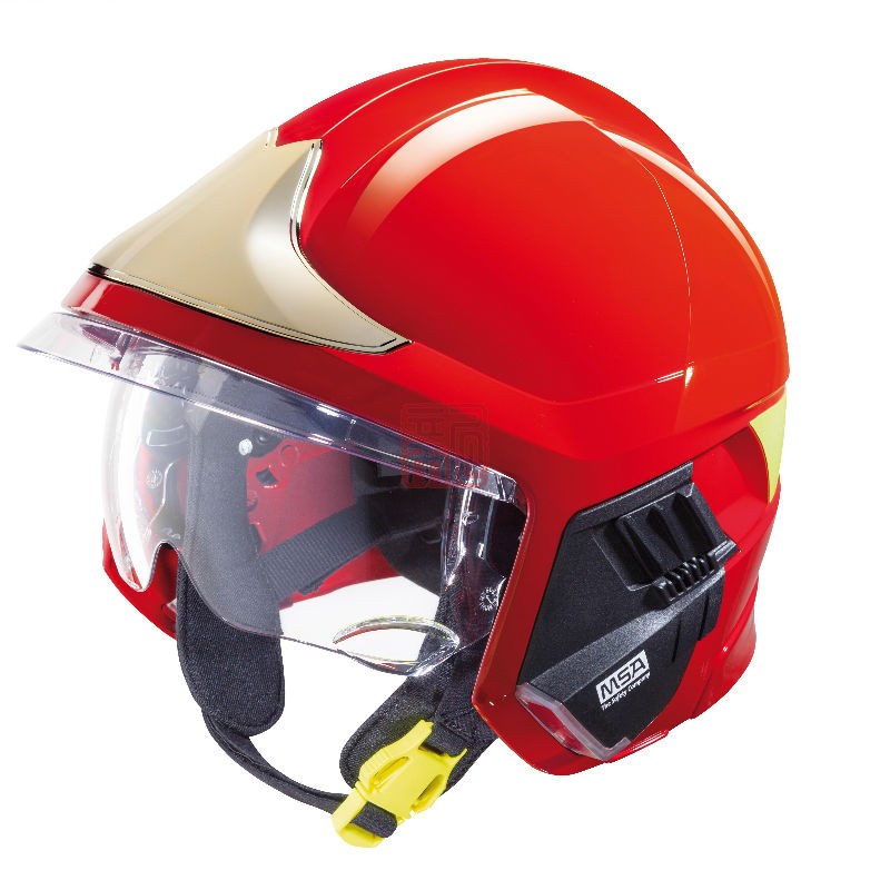 梅思安 F1XF基础款消防头盔 红色 大号 10158942