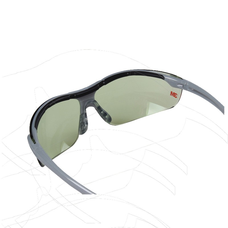 3M 防护眼镜(浅绿色镜片) PVC 1790G