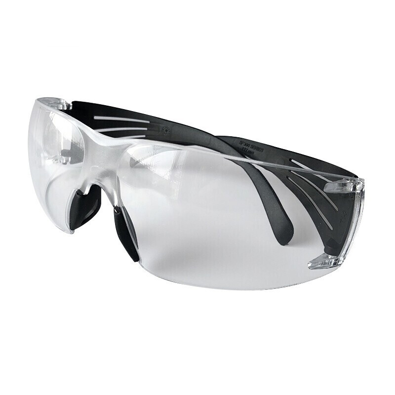 3M 中国款安全眼镜透明防刮擦镜片 PVC SF301AS