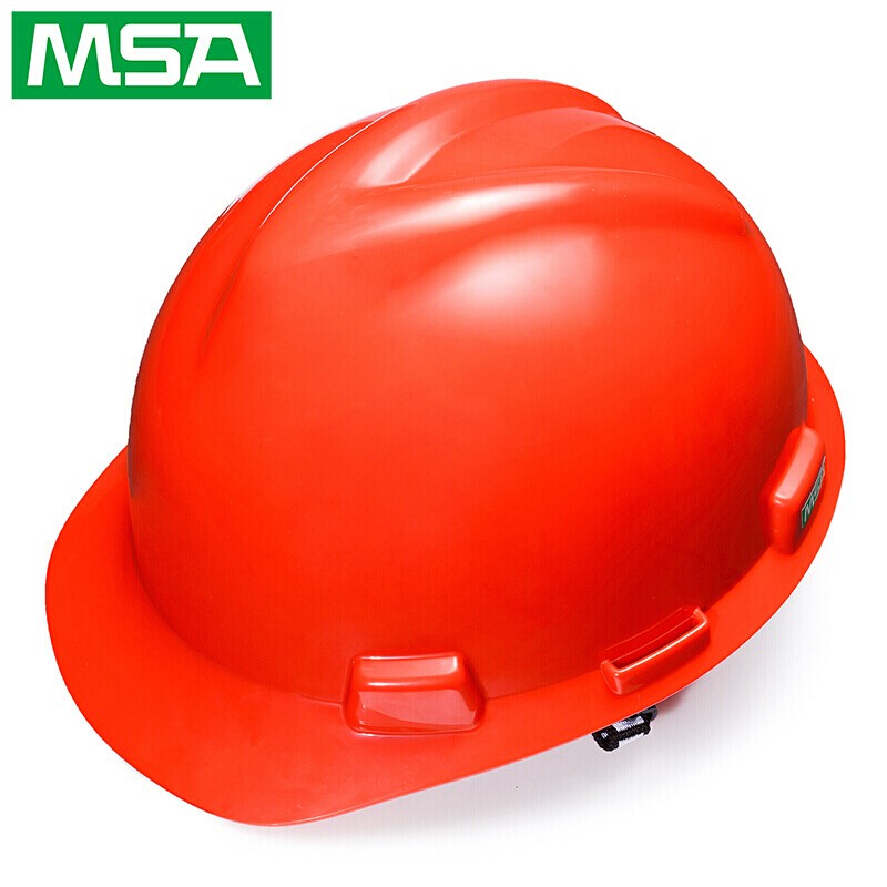 梅思安 V-Gard标准型红色PE安全帽 10146461