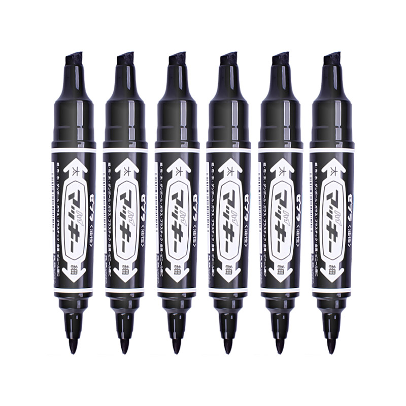 斑马 大双头油性笔（进口） 黑/蓝/红 MO-150-MC