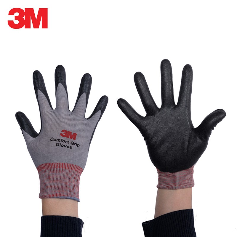 3M 舒适型防滑耐磨手套防割型手套 L L2