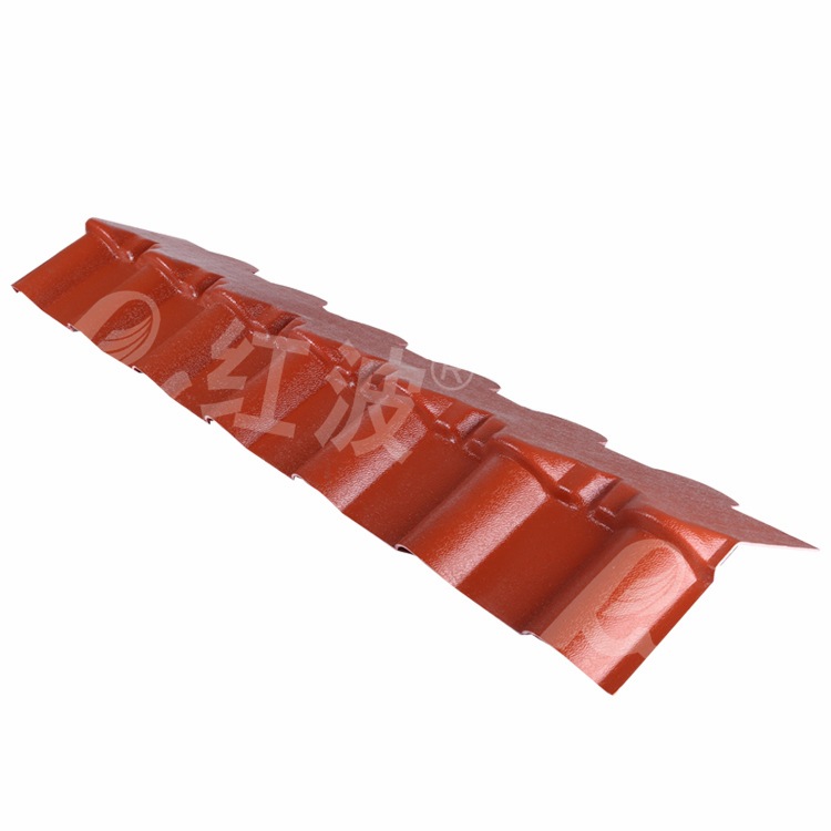 红波 滴水板 合成树脂瓦配件 红波牌质轻保温隔热 组合房屋屋面 2.5mm、3.0mm 200型