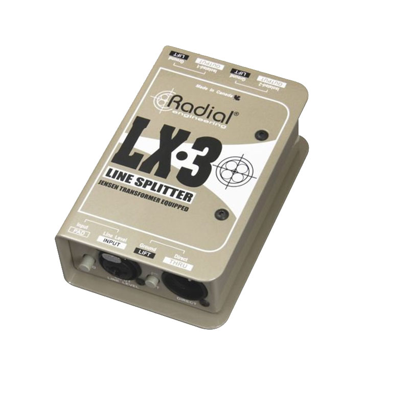 Radial 单通道线路信号分配器 LX2