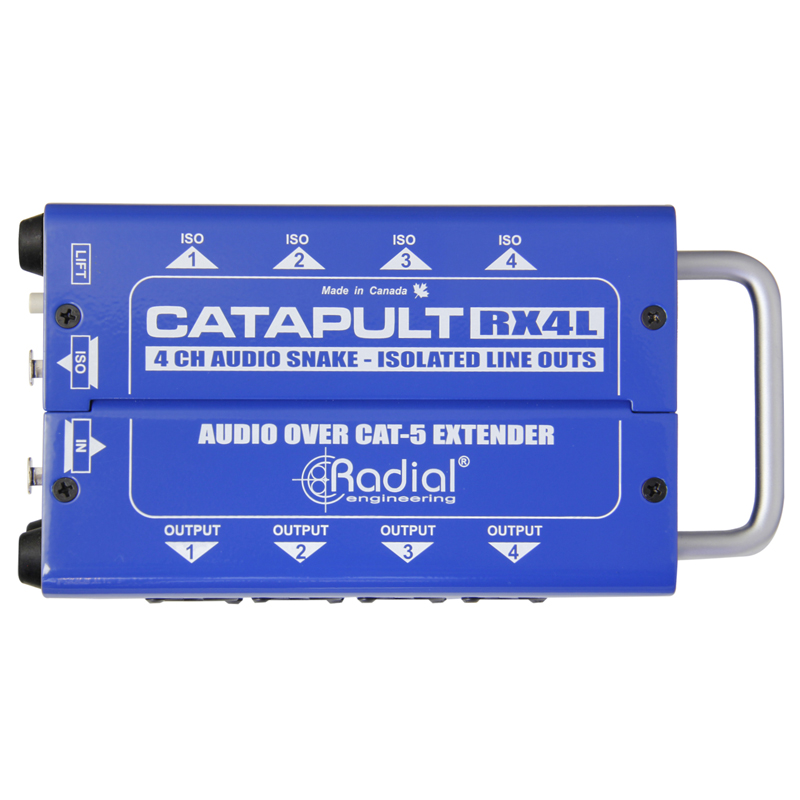 Radial 4通道舞台线路接口盒 Catapult TX4L