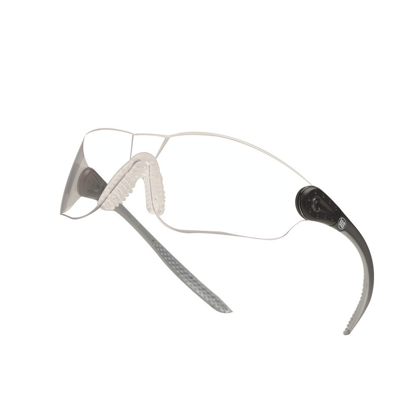 华信 WB140PM配帽型安全眼镜 防雾防刮擦 透明单镜片型 02C01001