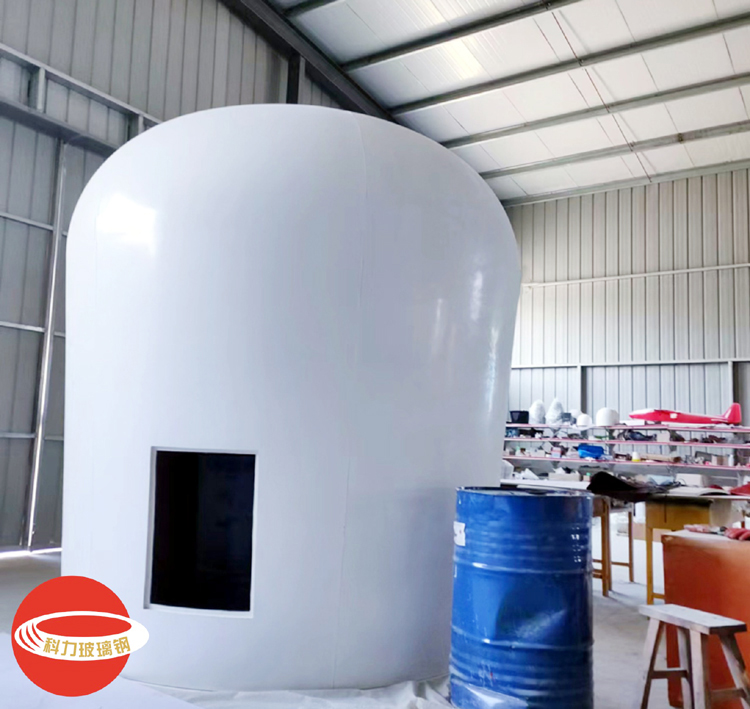 通信基站玻璃钢雷达天线罩 蜂窝夹层结构 透波率高 介电常数低 损耗小 抗风能力强