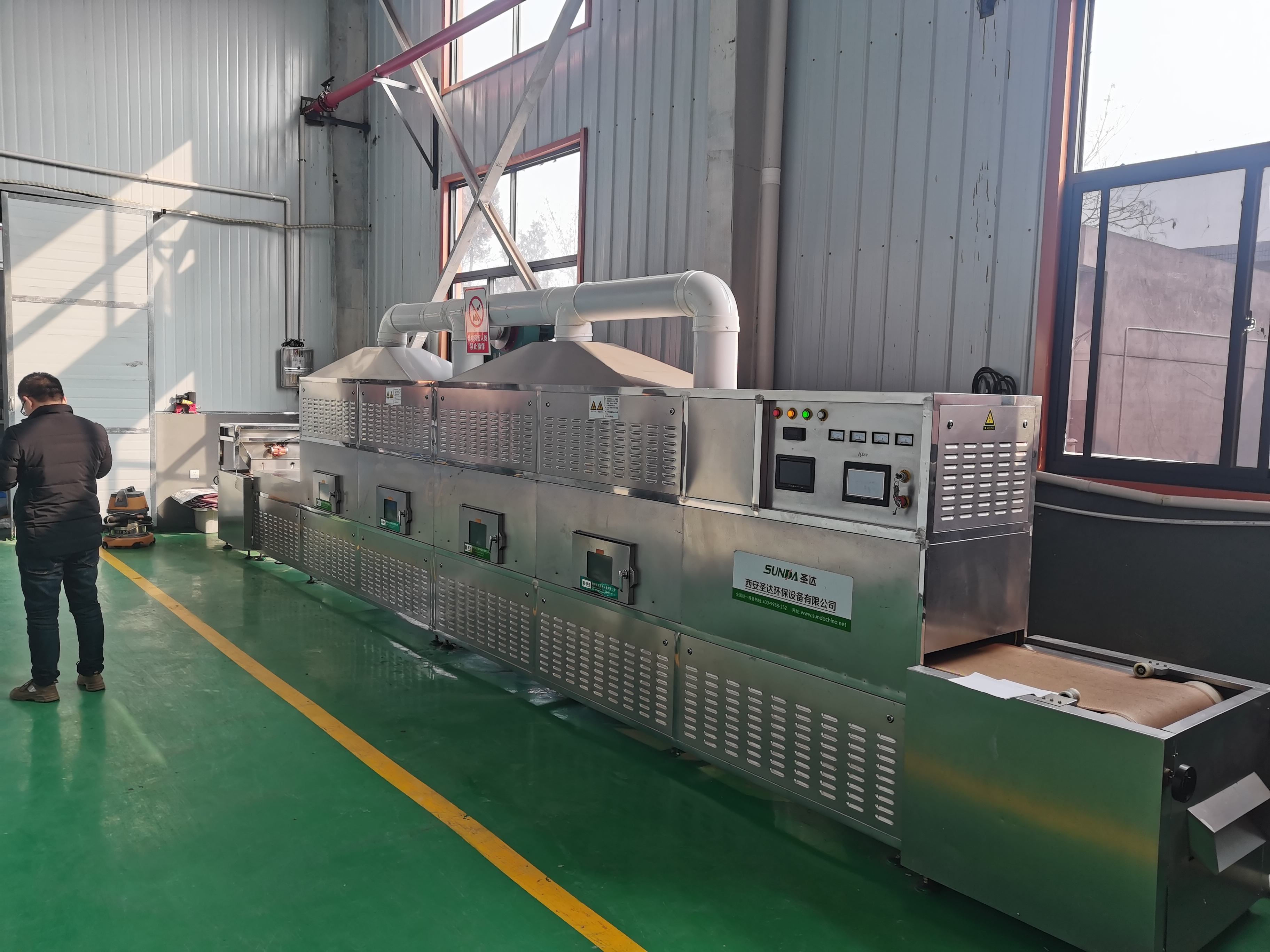 纸托烘干机 纸制品微波干燥机 纸管烘干设备 牛皮纸袋干燥设备