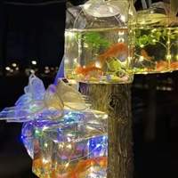 发光玩具 地摊罐罐鱼 公园夜市广场创意礼品罐罐鱼