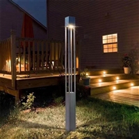 太阳能景观灯 方形庭院灯柱 户外3米led防水超亮 景区公园小区路灯