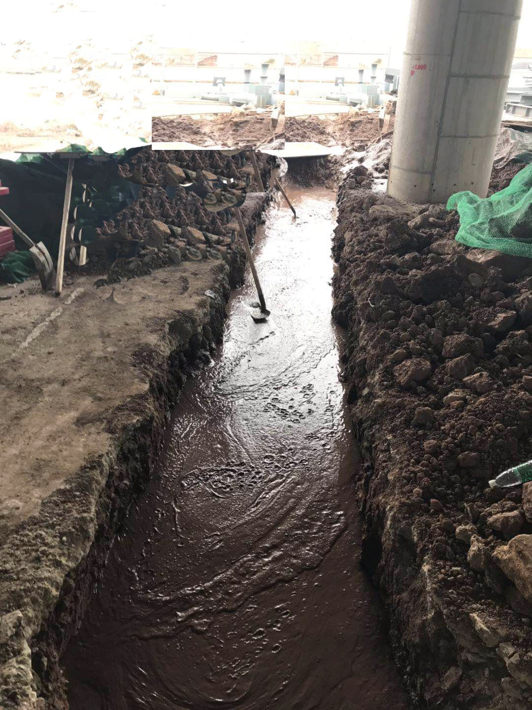 建筑砌筑施工 流态固化土地面填充 淤泥固化剂销售