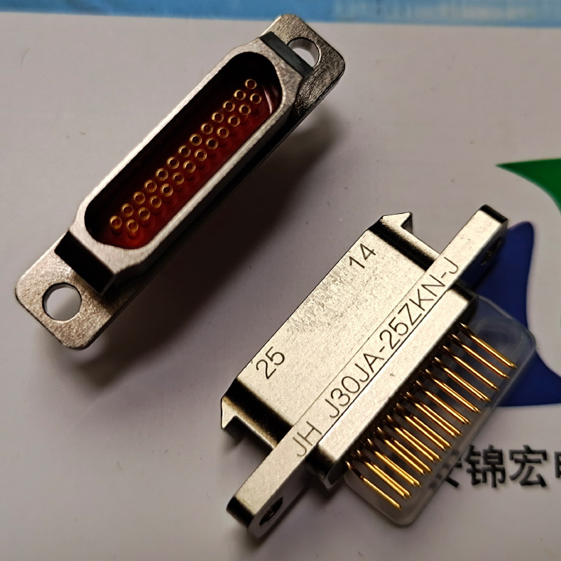 PCB插座丨J30JA-66ZKN丨锦宏牌丨直插矩形连接器