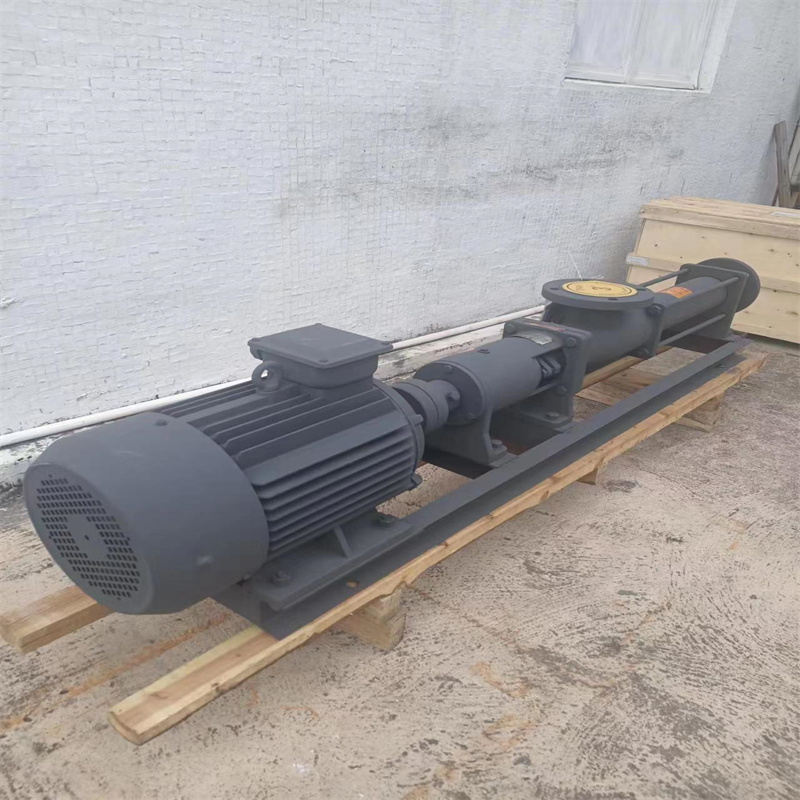 惠沃德G型单螺杆泵 污水污泥处理用泵 G30-2铸铁泥浆自吸泵 可定制