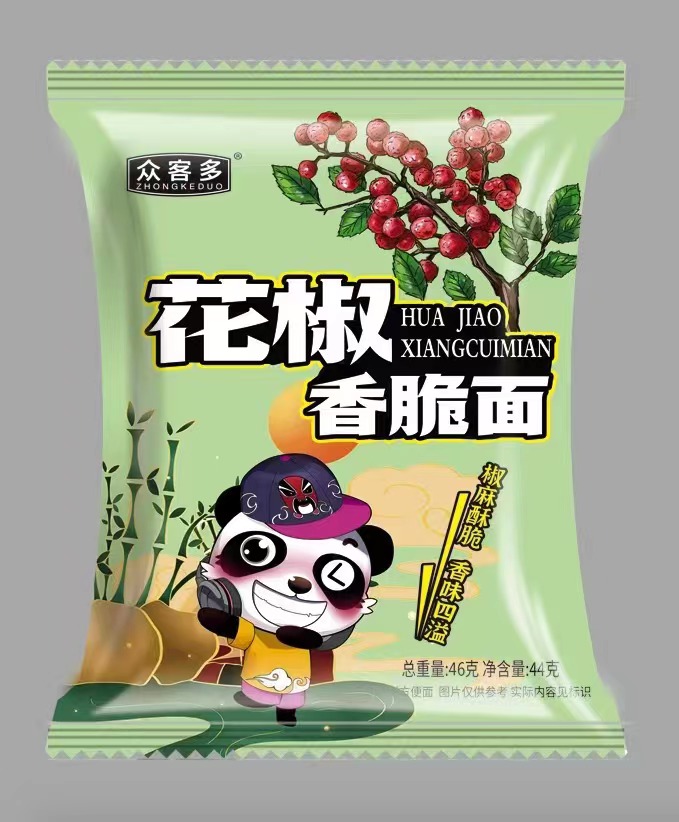 花椒干脆面批发供应 定制多种口味