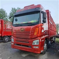 解放九米六前四后八高栏货车 国五430马力