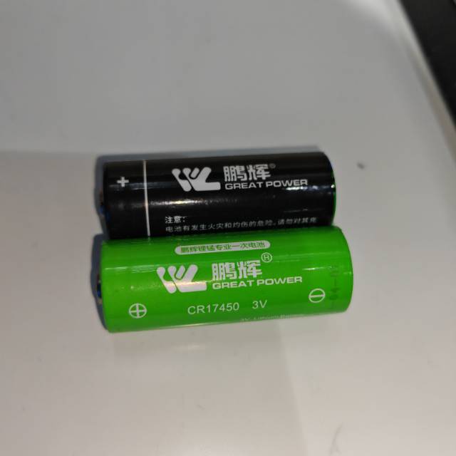 一次性 锂锰圆柱 电池