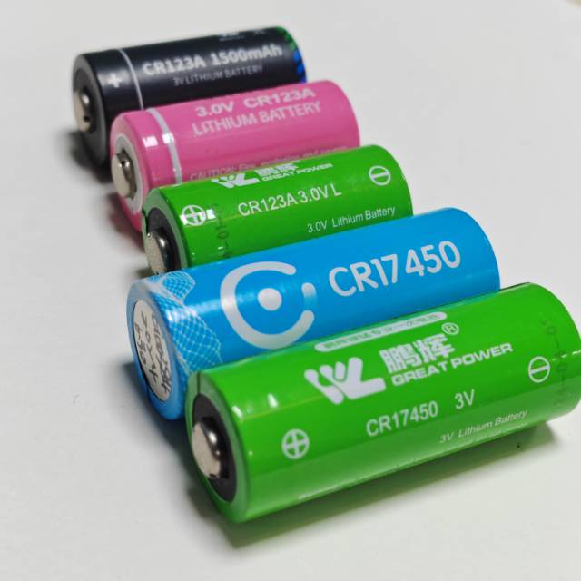 CR17450、CR123A、CR2、CR9V