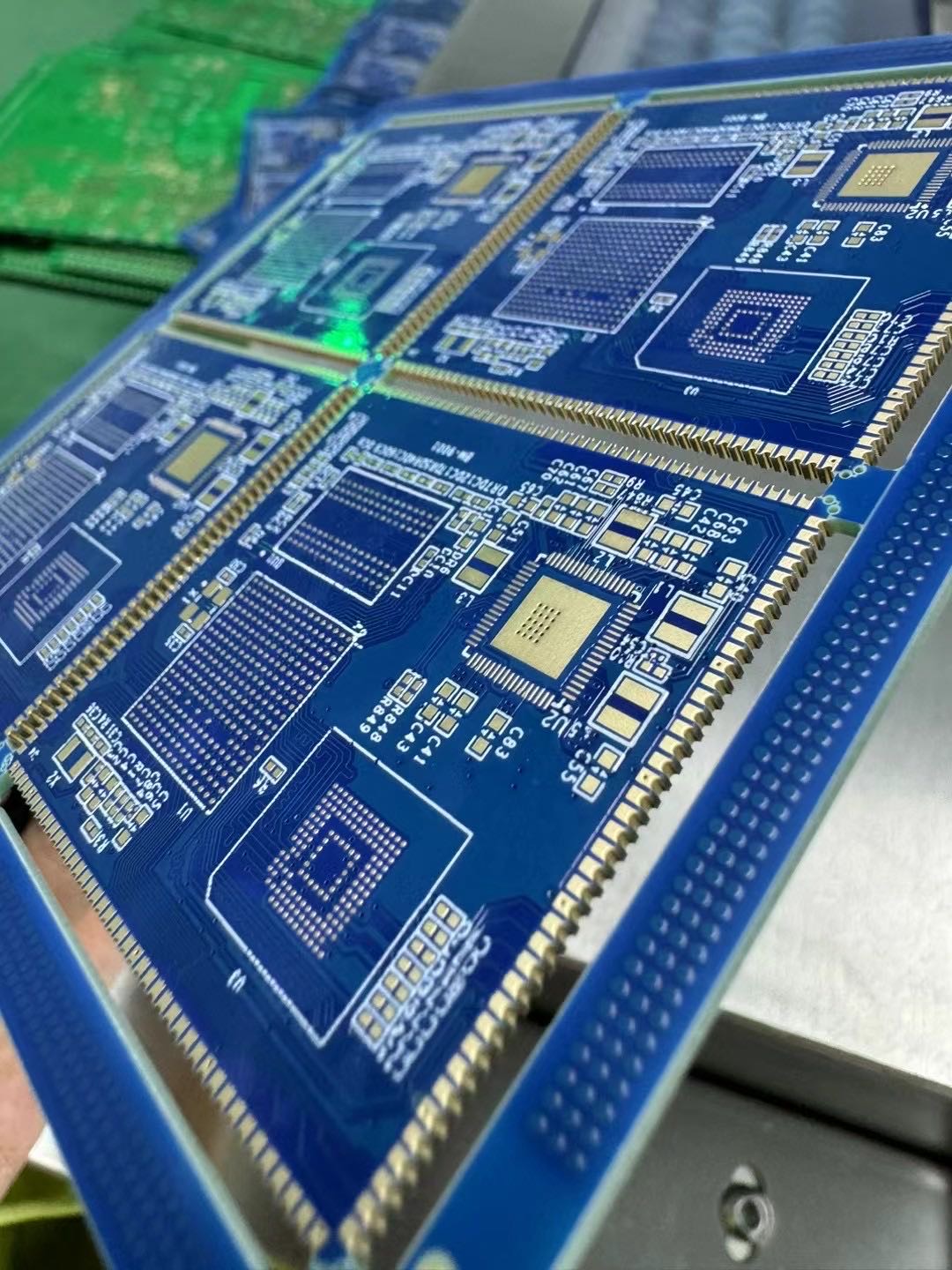 沉金半孔PCB