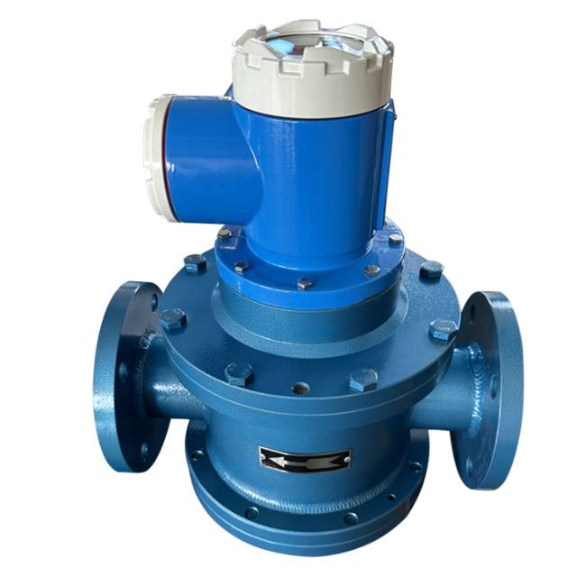 椭圆齿轮流量计铸钢材质电子数显带信号输出