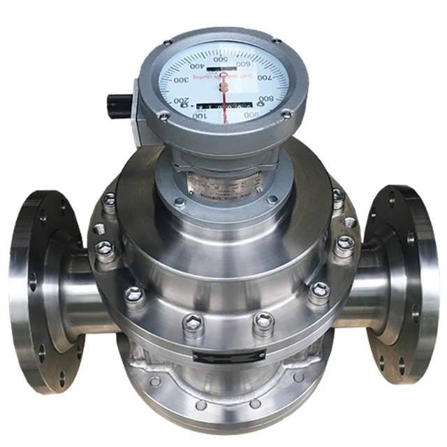 螺旋双转子流量计不锈钢材质机械指针