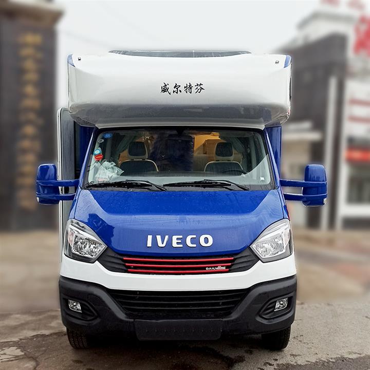 依维柯双拓展房车 合法房车改装