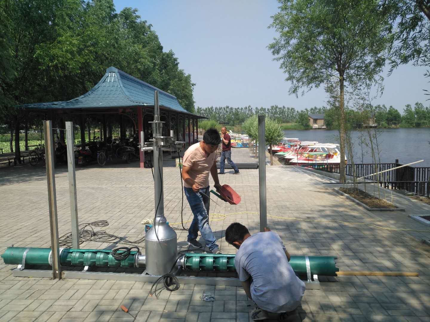 山东喷泉品牌 音乐喷泉设计 上门勘察