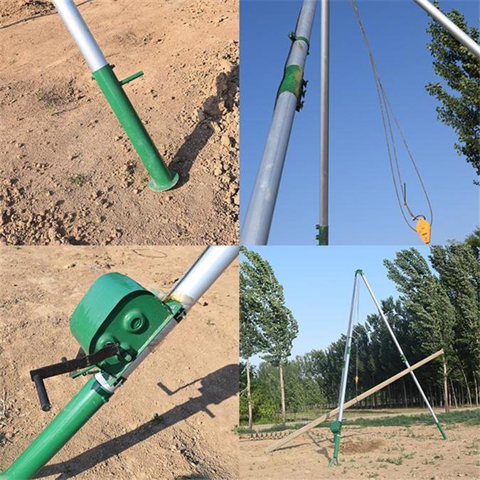 立杆机加工电线杆起杆机