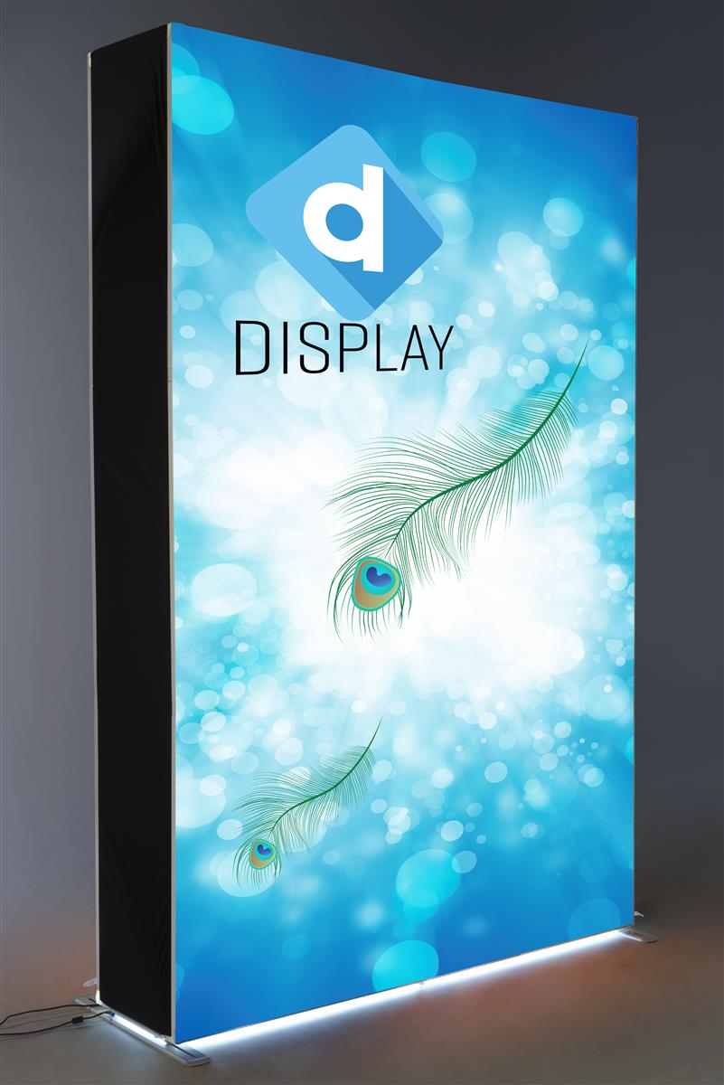 拉布灯箱 刀刮布灯箱