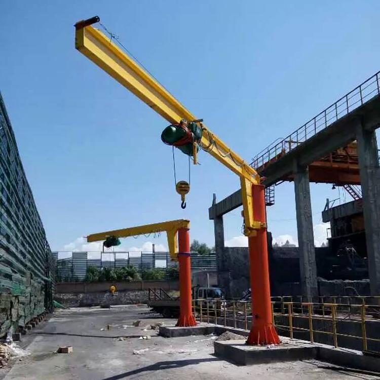 东营小型移动悬臂吊移动式悬臂吊起重机