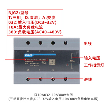 正泰CHINT NJG2系列固体继电器附件，RAD-NJG2-037