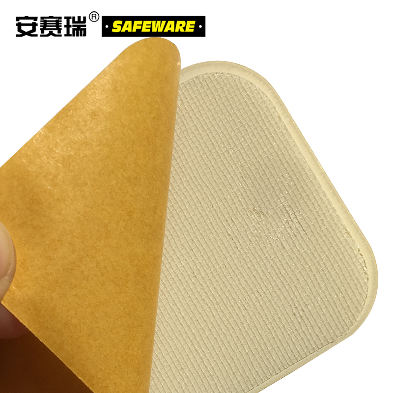 安赛瑞 重载型5S管理地贴-L型，高强度PVC，厚2mm，绿色，50×150×150mm，15828，10个/包