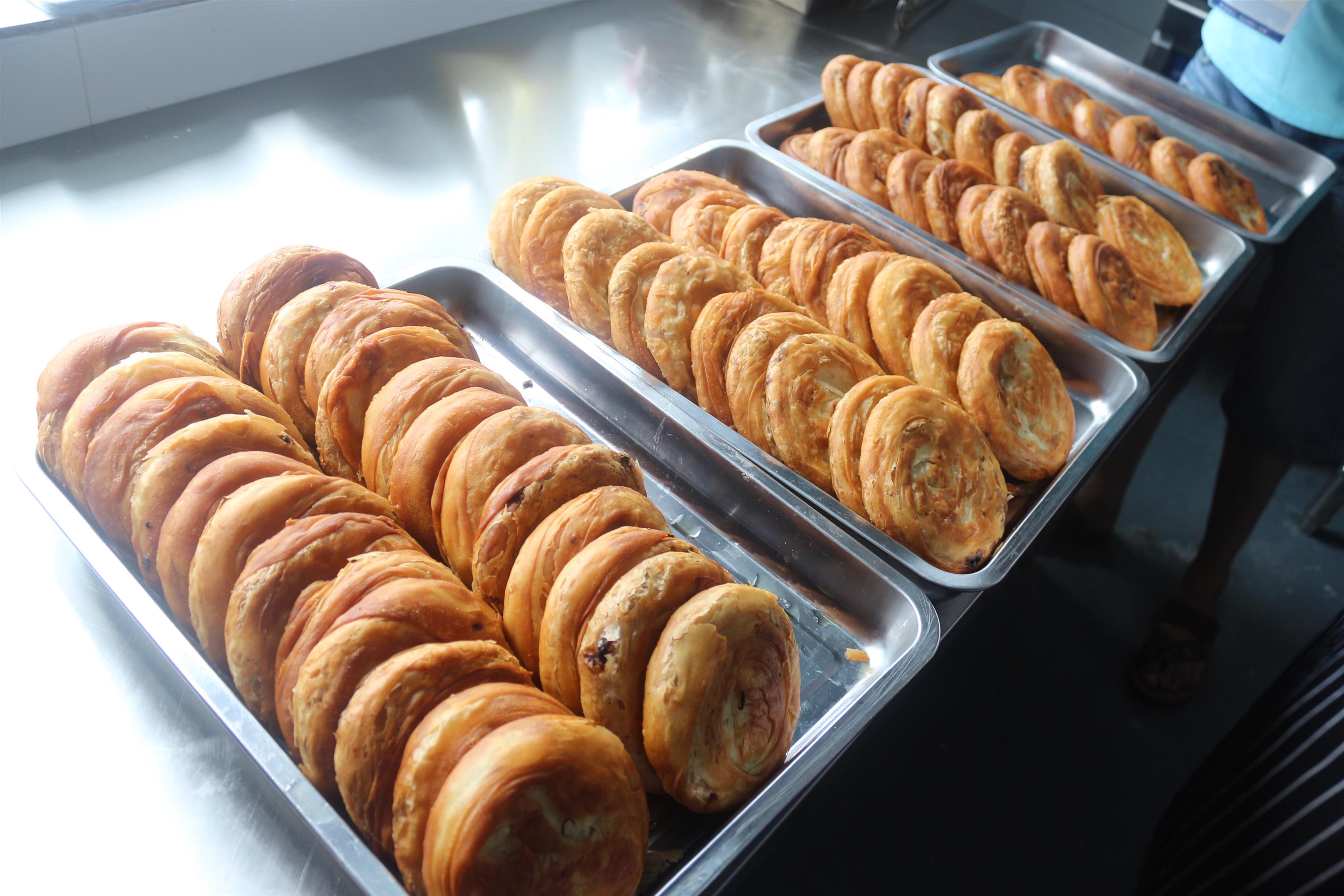 榆林早点小吃杂粮煎饼并且具有极高的营养价值