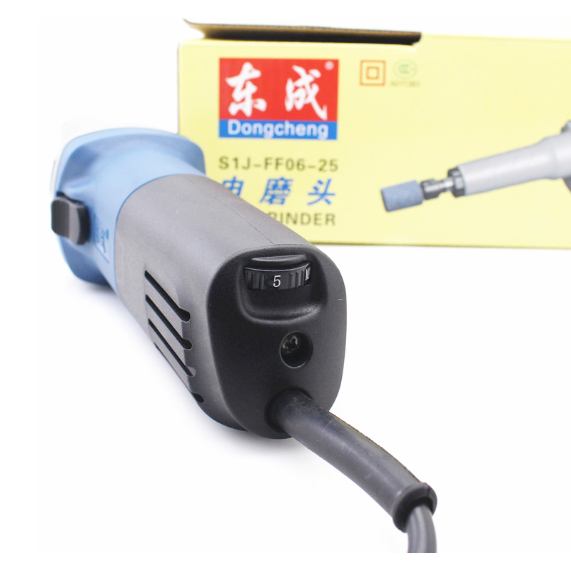 东成电磨头，750W 3800-8300r/min，6mm夹持柄，S1J-FF06-25