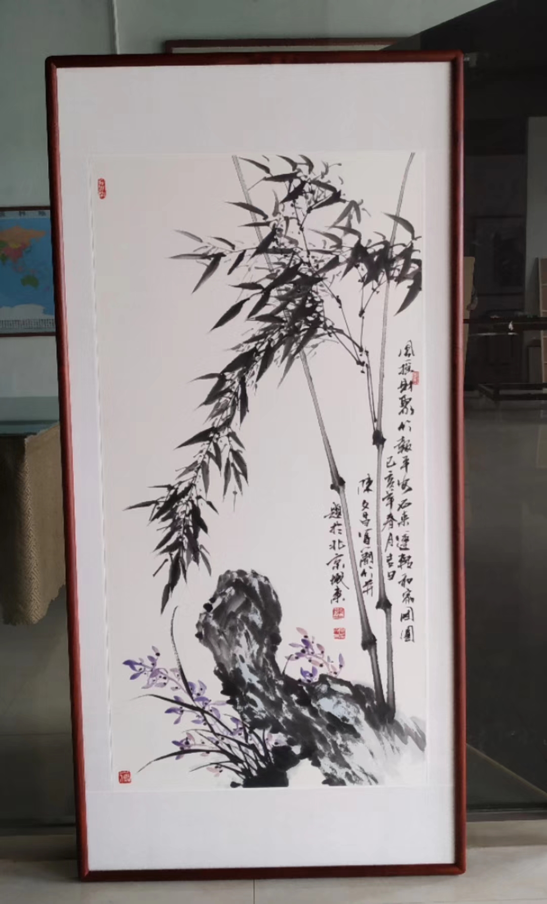 重庆书画装裱 重庆大型国画装裱 技术成熟