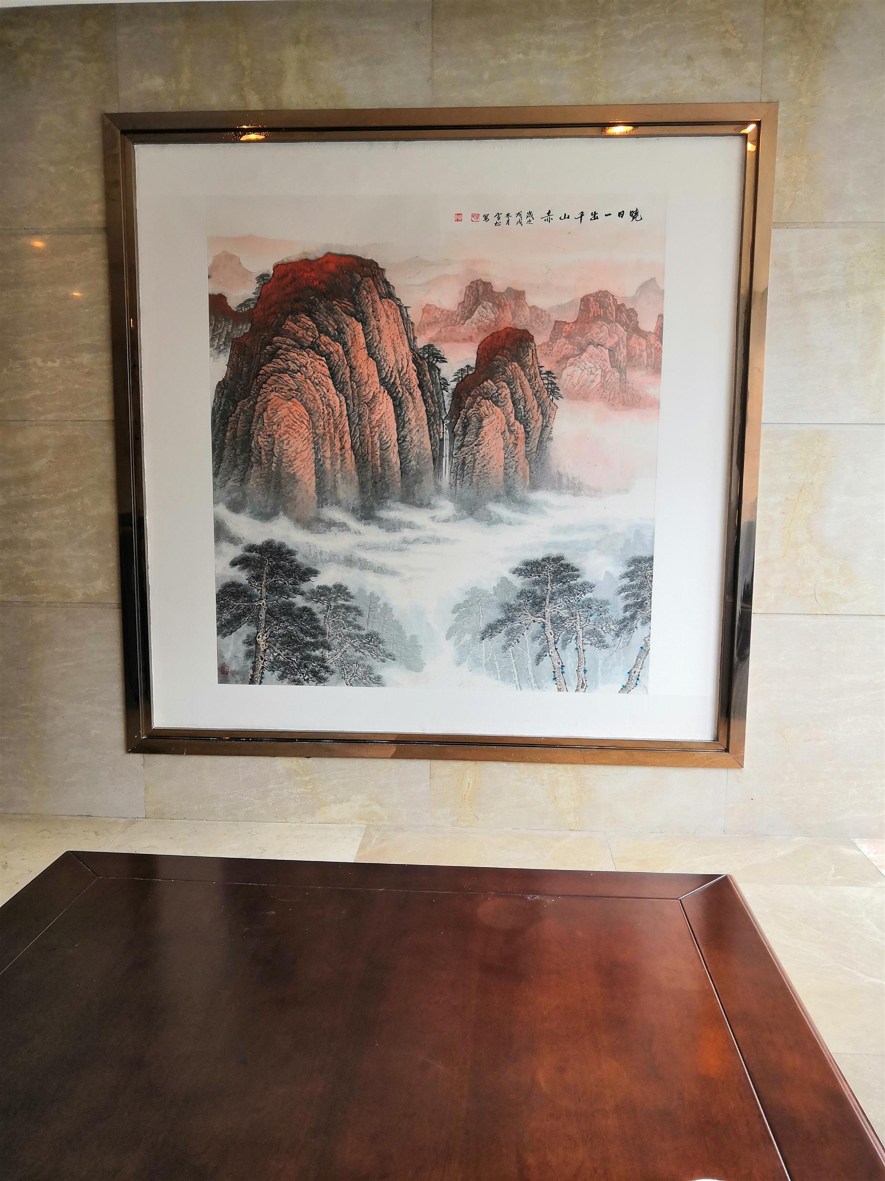 重庆字画装裱厂 重庆框丝巾 精致的装裱工艺