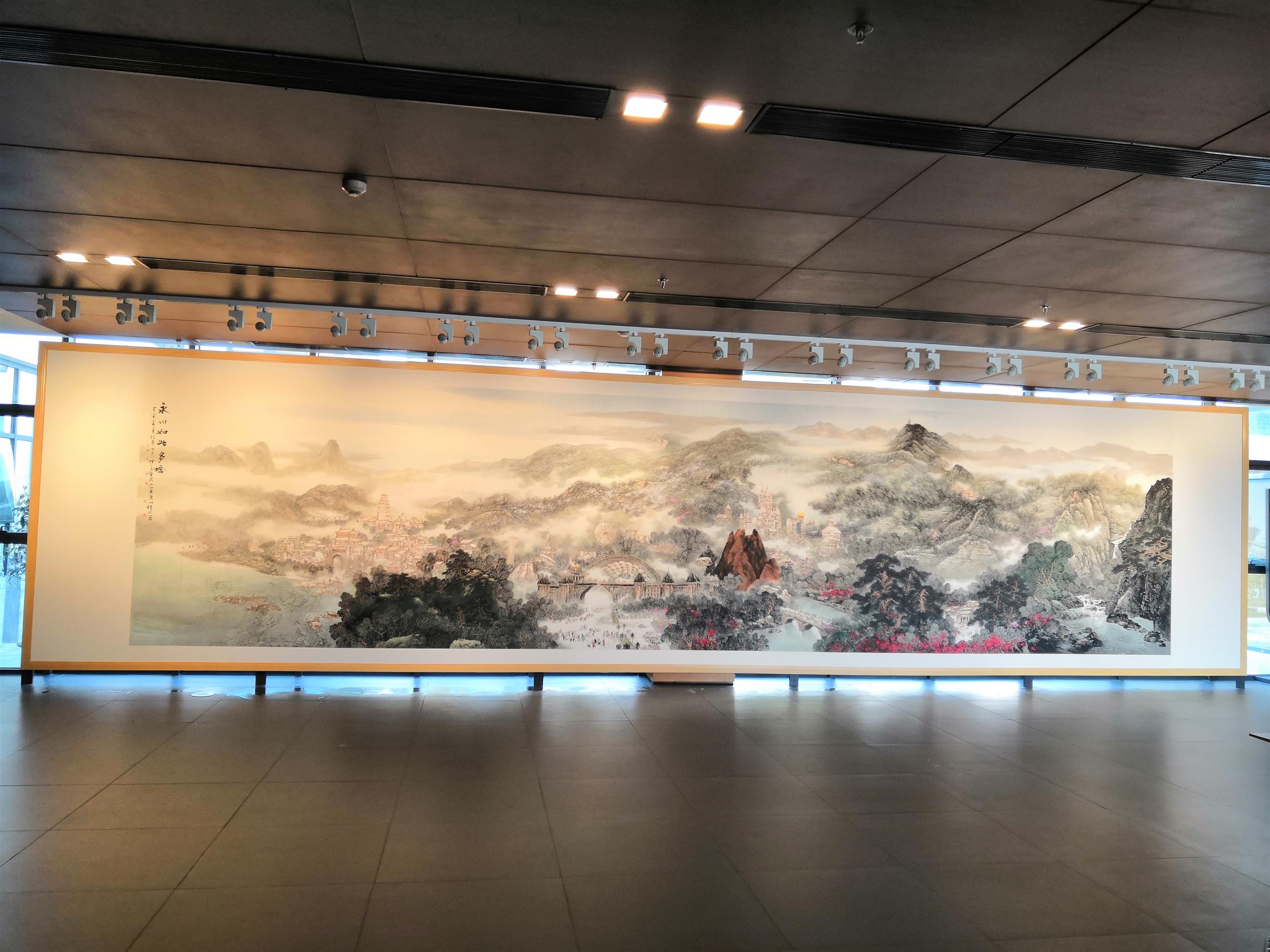 重庆国画装裱地址 重庆装饰画工厂 精致的装裱工艺