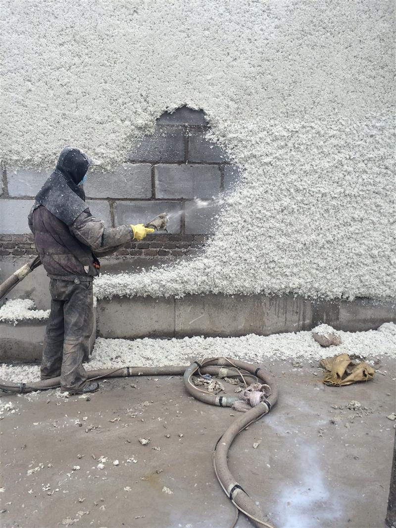 内蒙无机纤维喷涂队伍 抗阻尼 吸音降噪 绿色环保