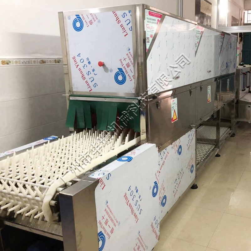 省水洗碗机流水线价格表 办餐具清洗消毒厂的利润 产品质量可靠