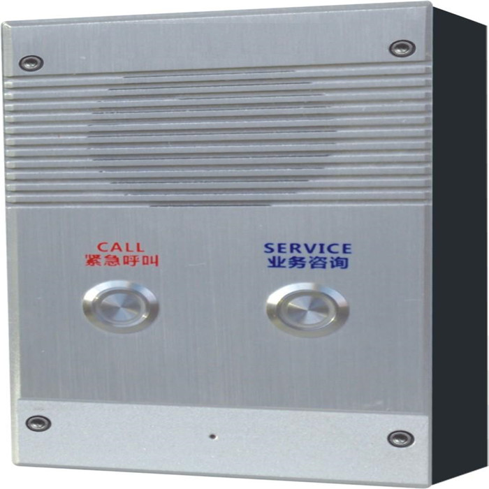 学校IP对讲规格 壁挂式单键对讲面板 音质清晰流畅