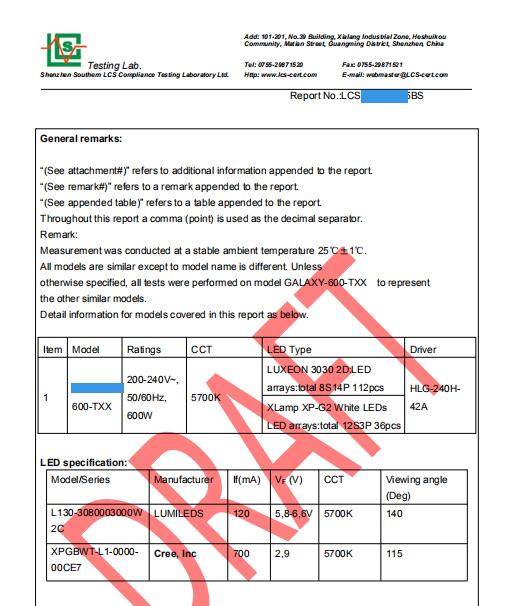 壁灯TM21报告测试流程和要求