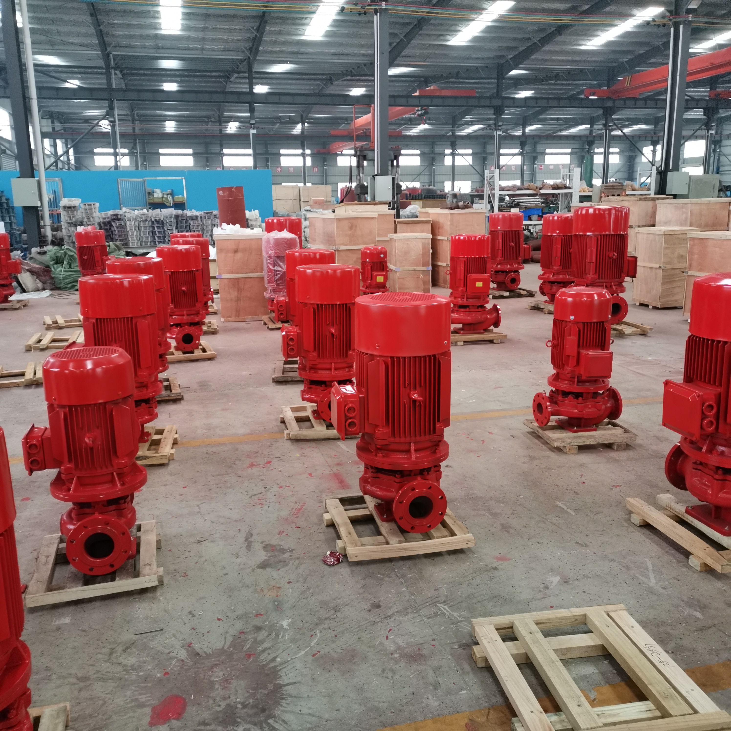 稳压泵消防泵安装