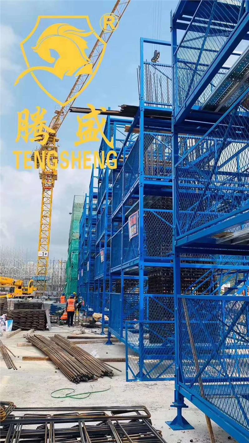 墩身脚手架支架河源市墩身临边防护架厂家