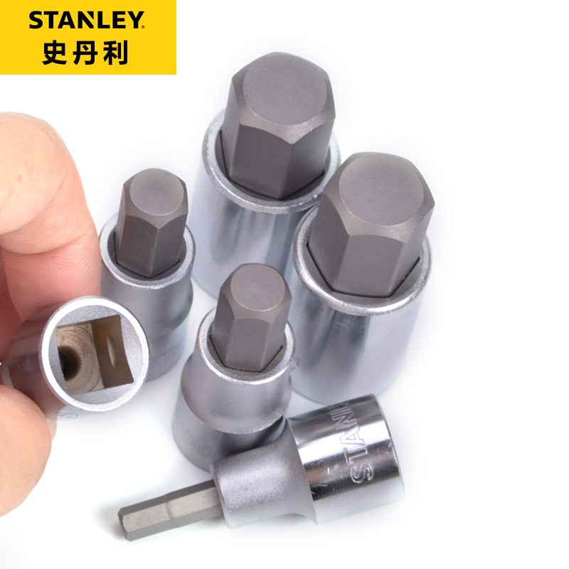 史丹利STANLEY 12.5MM系列公制6角旋具套筒,19MM,89-194-1-22