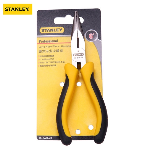 史丹利STANLEY德式专业尖嘴钳尖口钳尖咀钳,6",89-576-23