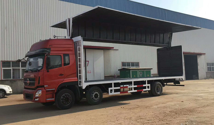 新型厢式货车25吨厢式货车定做质优价美全国分期