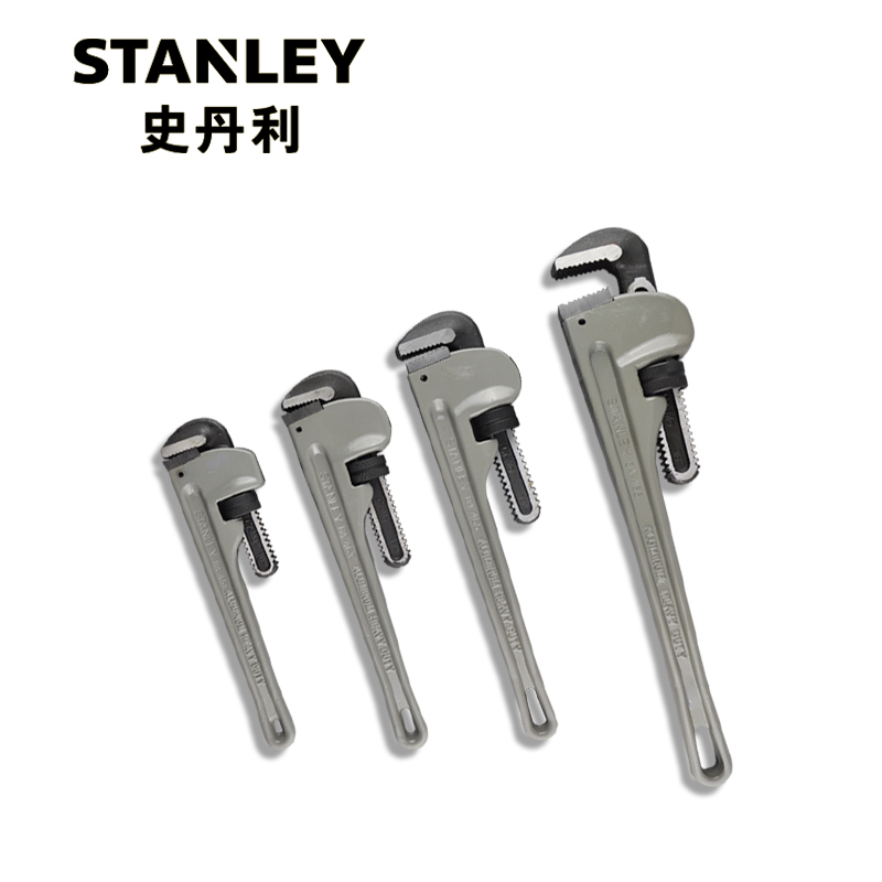 史丹利STANLEY 铝合金管钳管子钳水管钳水泵钳,14",84-465-23