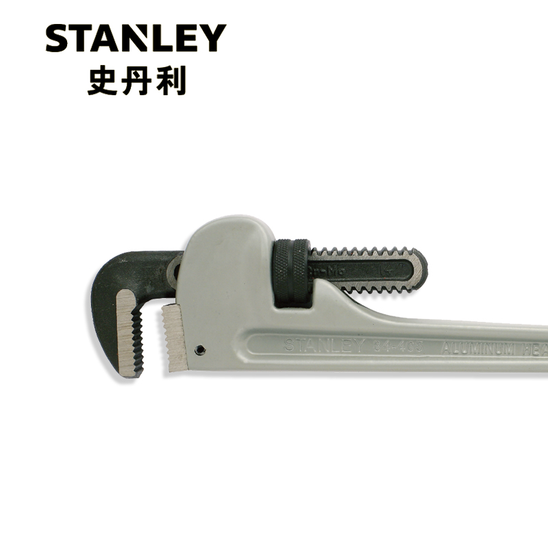 史丹利STANLEY 铝合金管钳管子钳水管钳水泵钳,14",84-465-23