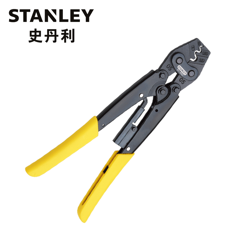 史丹利STANLEY端子压接钳压线钳端子钳,2-16mm^2，84-842-22 强力端子压接钳2-16mm2 84-842-22