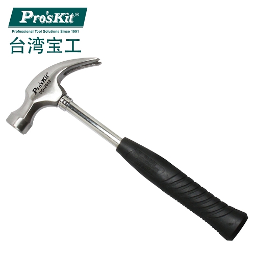 宝工 Pro'skit PVC黑柄羊角锤,8OZ/0.5磅,PD-2612 8oz PVC黑柄羊角锤 PD-2612