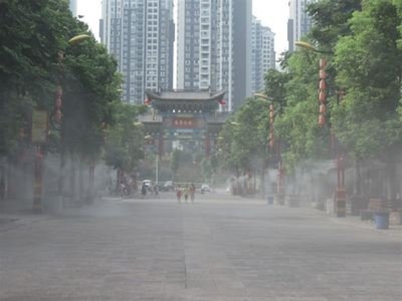 花园喷雾设备 假山造雾设备安装